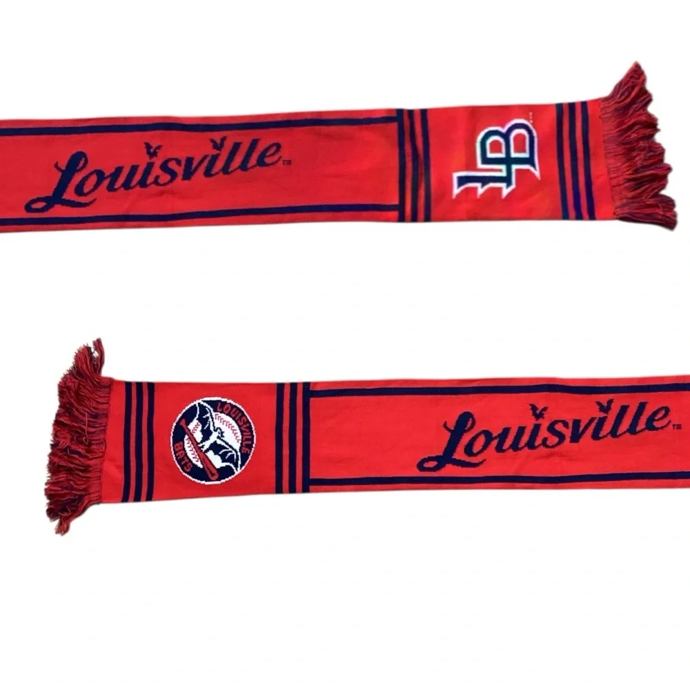 Harry Potter / Louisville Baseball Reversible Scarf – Red & Navy
